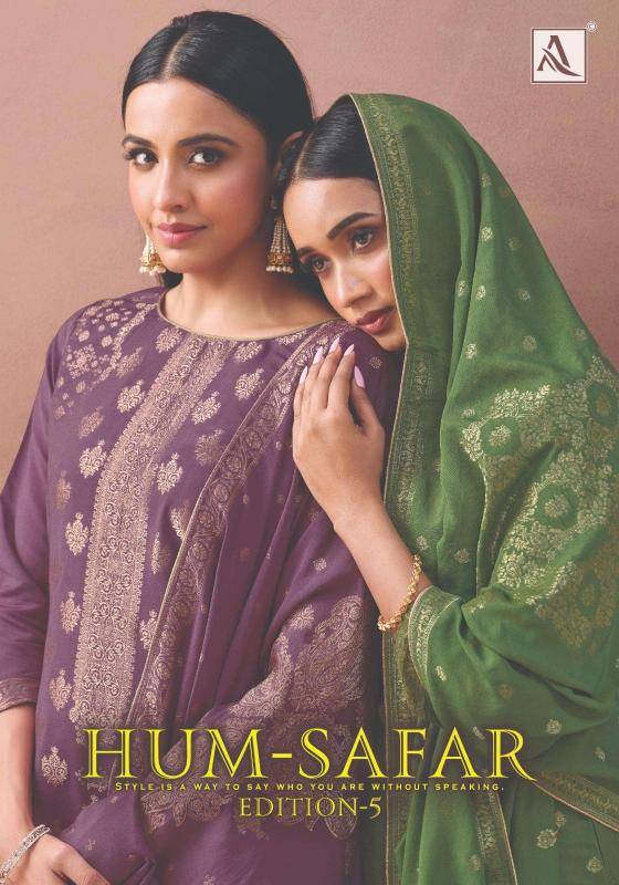 Alok suits humsafar edition 5 Wholesale dress materials market in Pune